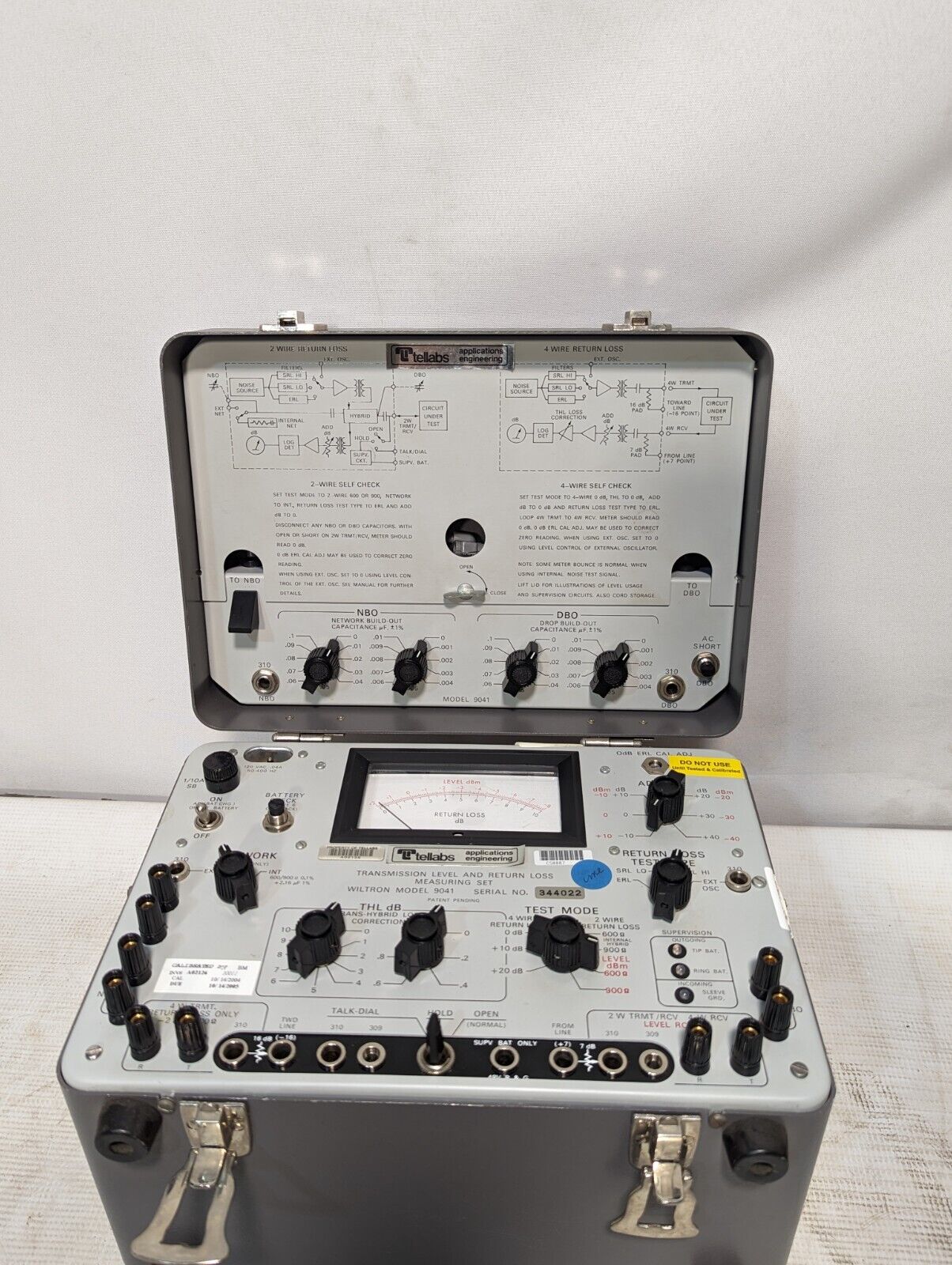 Wiltron 9041 Transmission Level And Return Loss Measuring Set