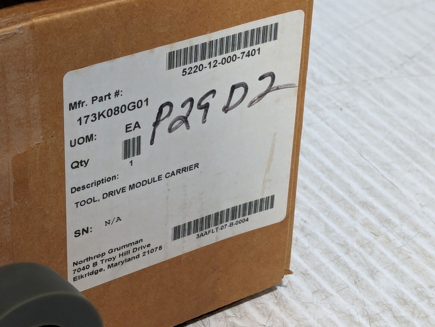 5220-12-000-7401 173K080G01 Drive Module Carrier Tool, 8.5x8" - Free Shipping