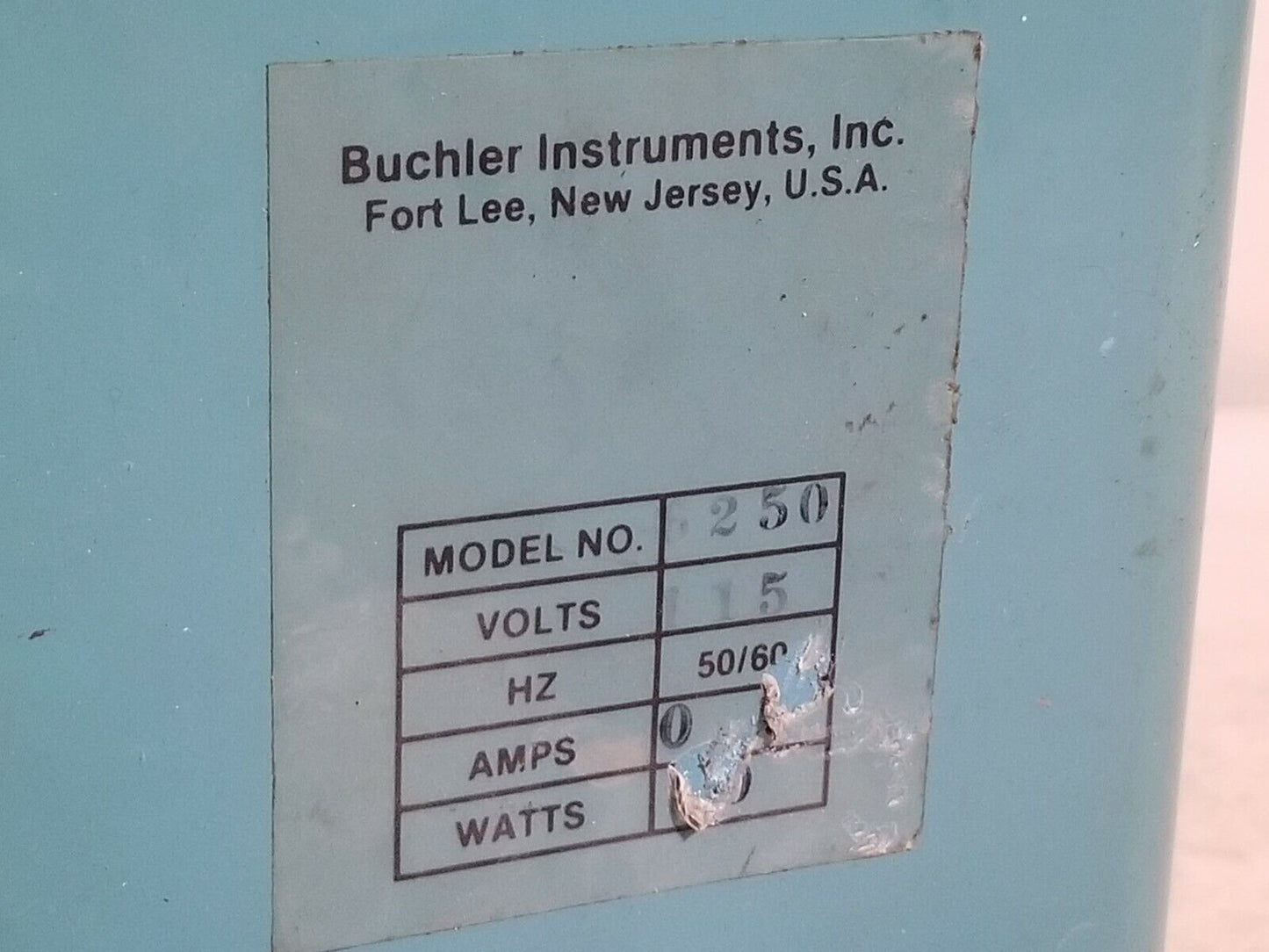 Buchler Multistaltic Pump Model 5250 115V 50/60Hz
