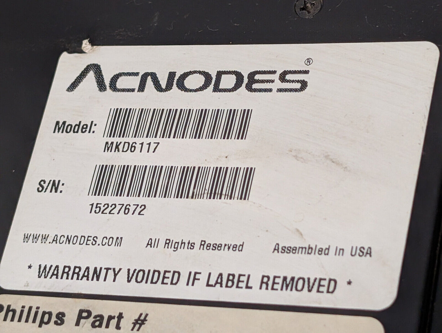 Acnodes MKD6117 Rack Mount Drawer, LCD Monitor, Full HD, KVM 8-Port Combo Switch
