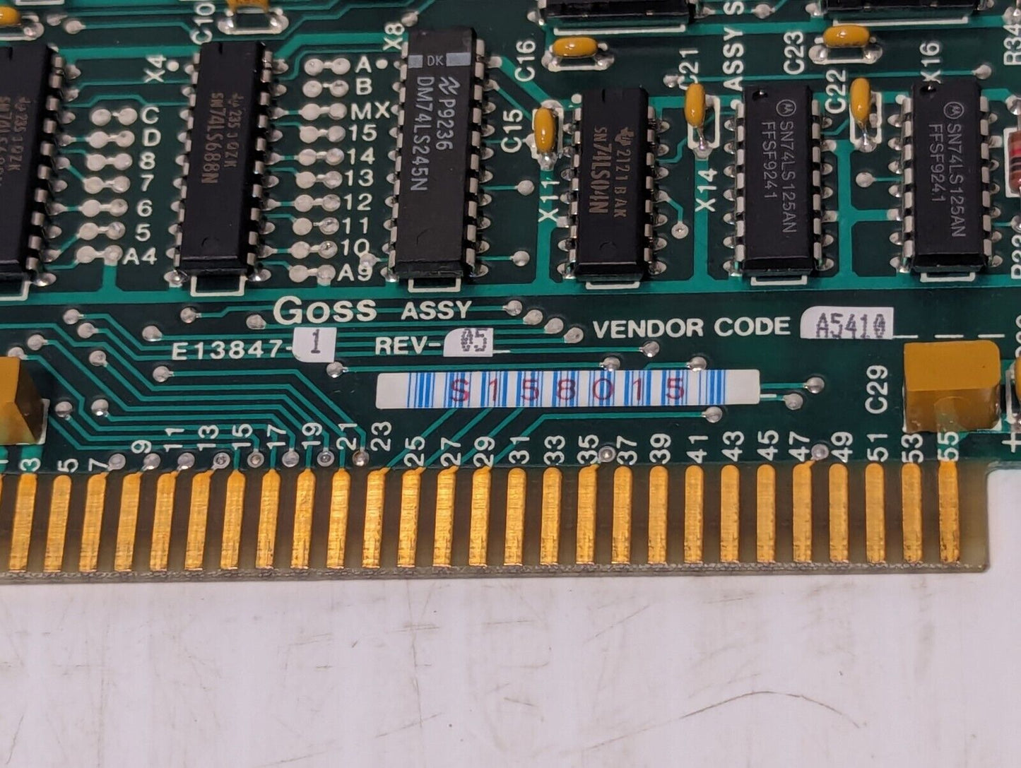 Goss E13847- Rev-5 Counter Board Module - Free Shipping