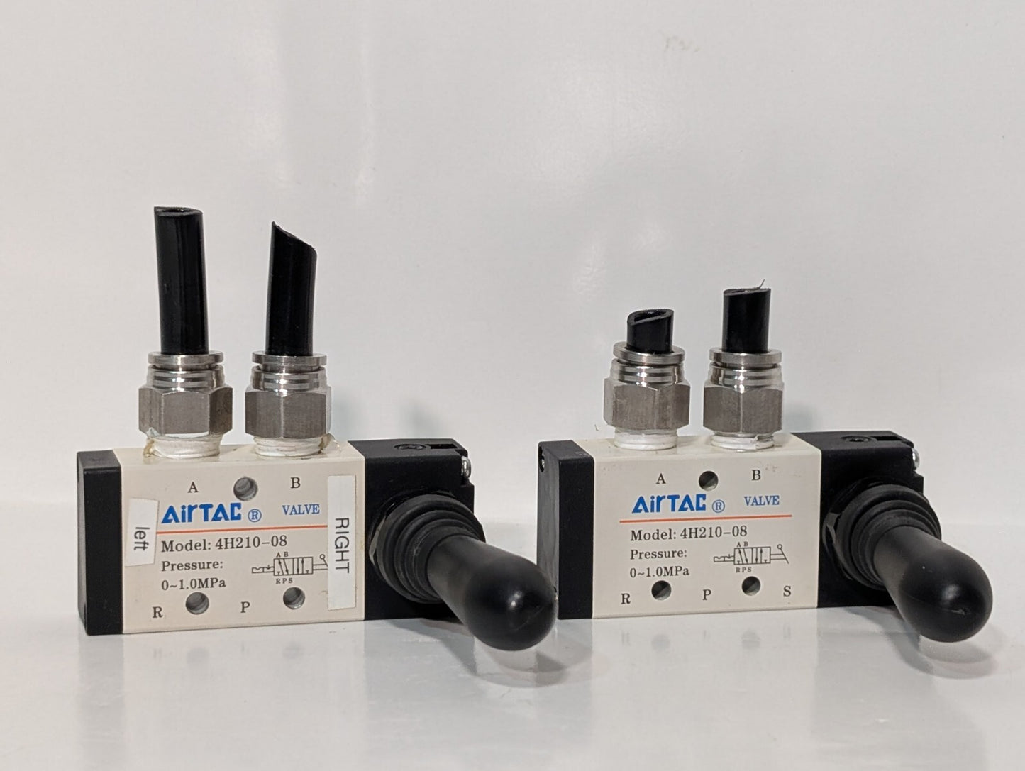 Airtac 4H210-08 5/2 Way 1/4" PT Hand Pull Lever Pneumatic Air Valve Control