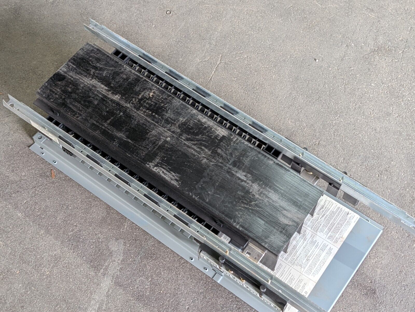 Square D NF430L2C Panelboard, 250A, 347VAC in original box (damaged) as shown