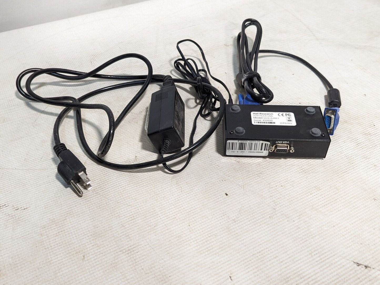 Hall Research UV2-S-PE1 Video and Phantom Power over UTP transmitter