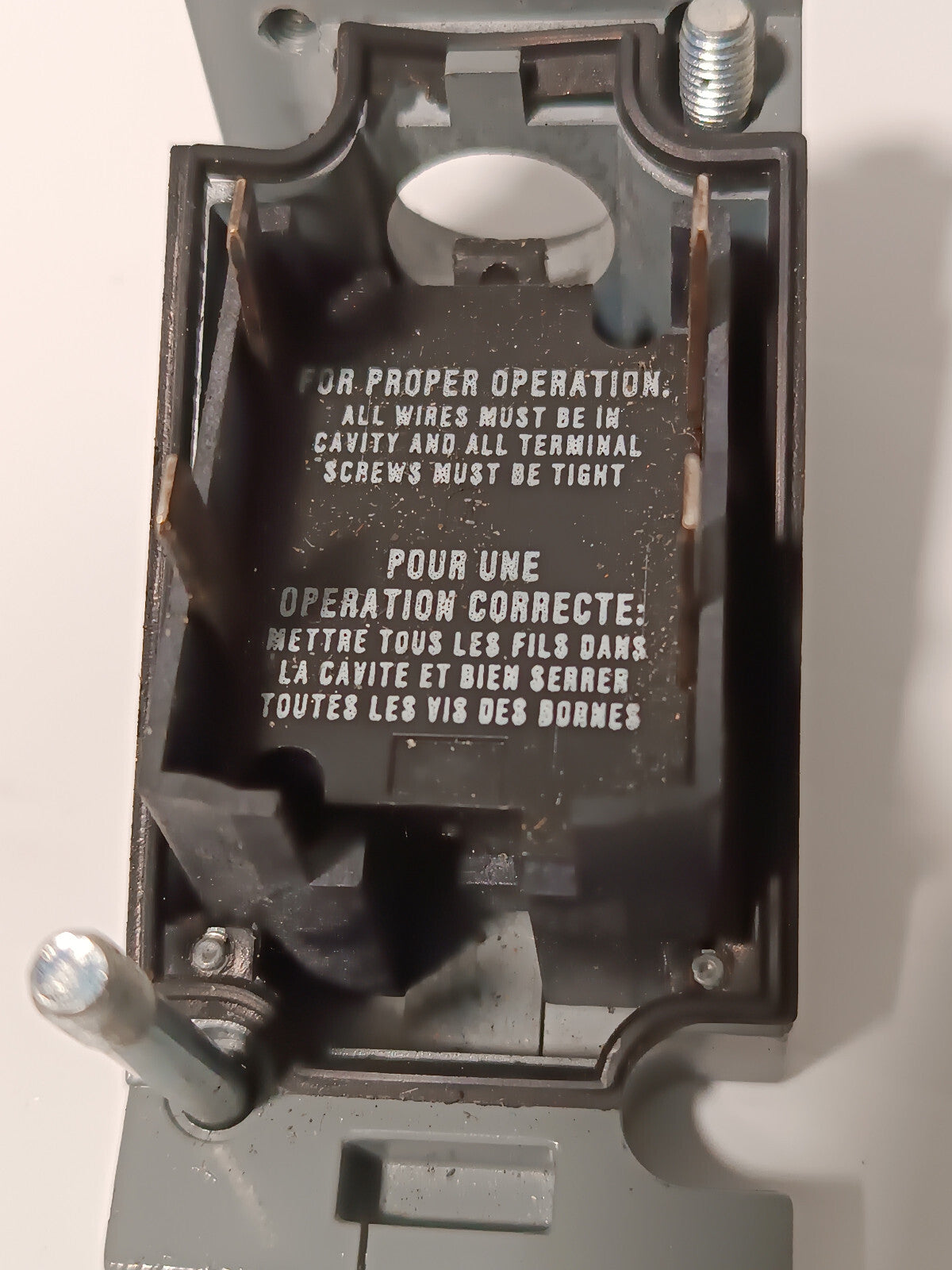 Allen Bradley 802T-CP Oil Tight Limit Switch, Made in USA, Series J