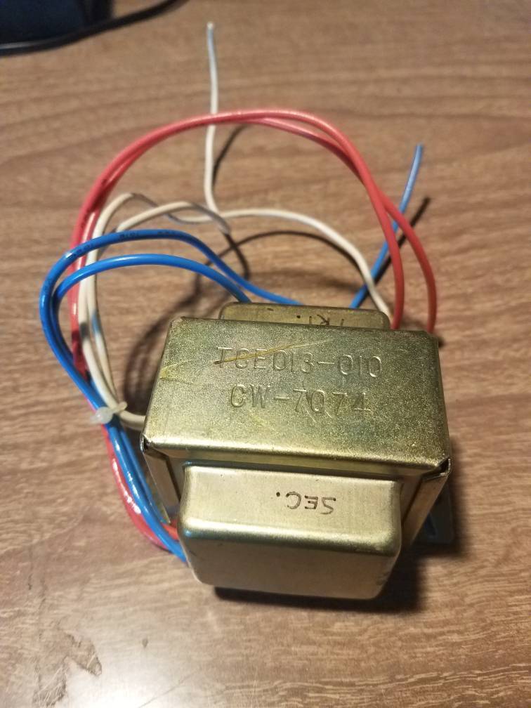 Tai Chang Electronics transformer? TCE013-010, CW7074, unsure what this is