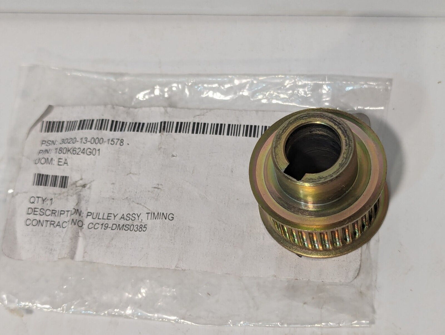 3020-13-000-1578 180K624G01 Timing Pulley Assembly - Free Shipping