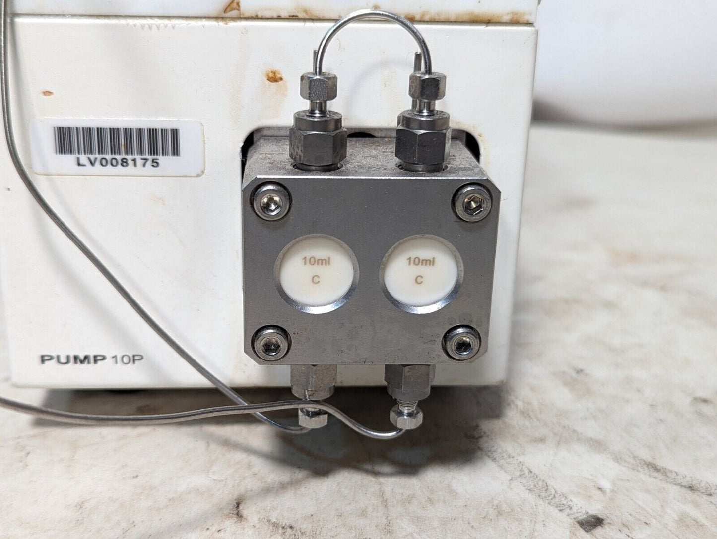 Unbranded 10P solvent pump, untested, no power supply