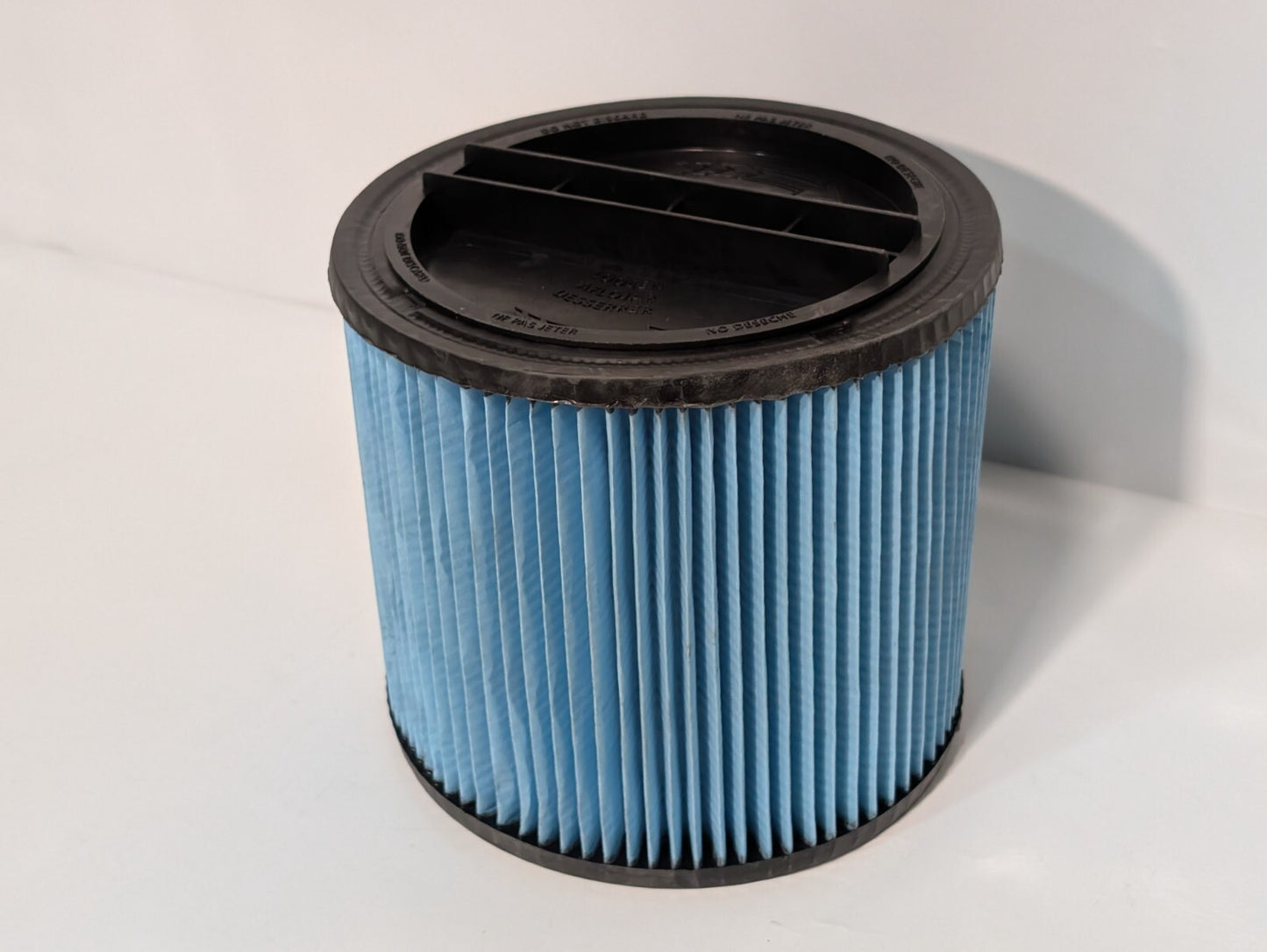 Ultra-Web Cartridge Filter for Wet or Dry Pickup, 6.5" Height x 7.5" Diameter