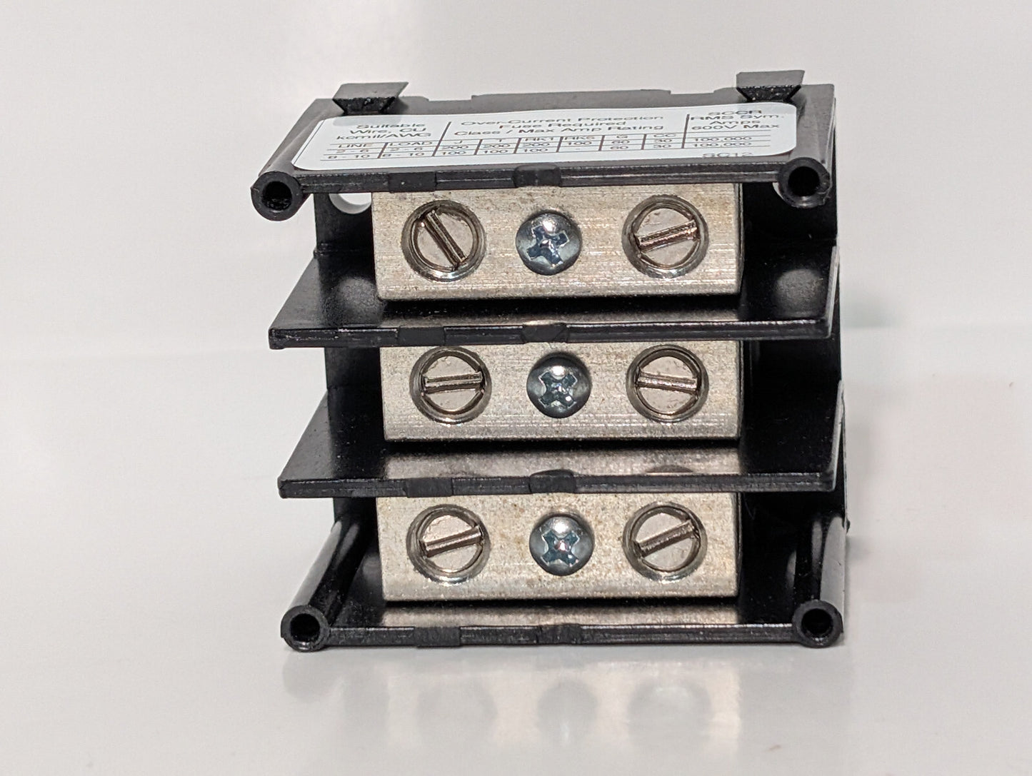 Allen Bradley 1492-PDM3111 Ser B Bulletin 1492 600V Terminal Block, CU Wire