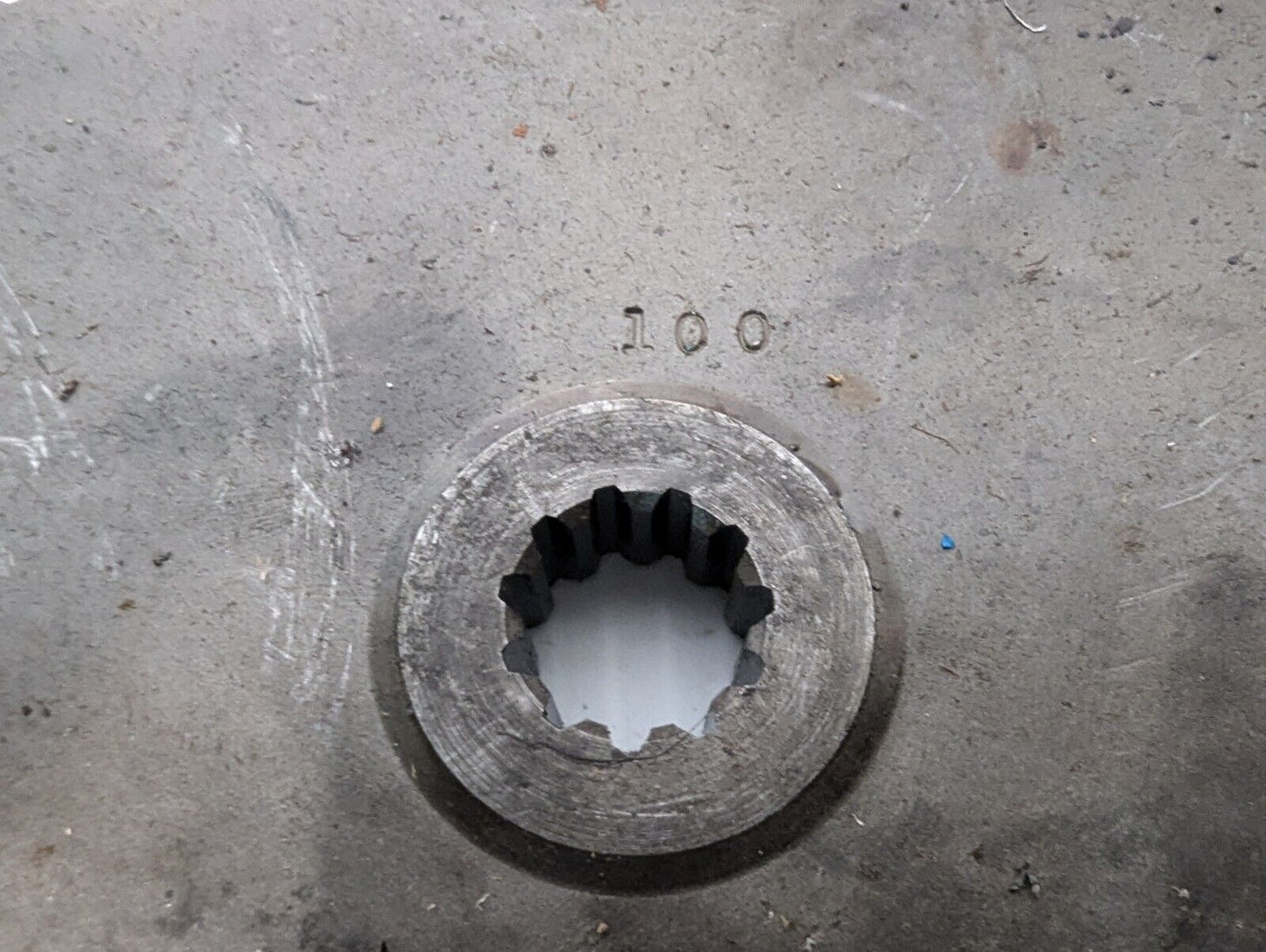 100 Tooth Gear 6.25" Outer Diameter 11 Tooth .75" Bore .5" Thick - Free Shipping