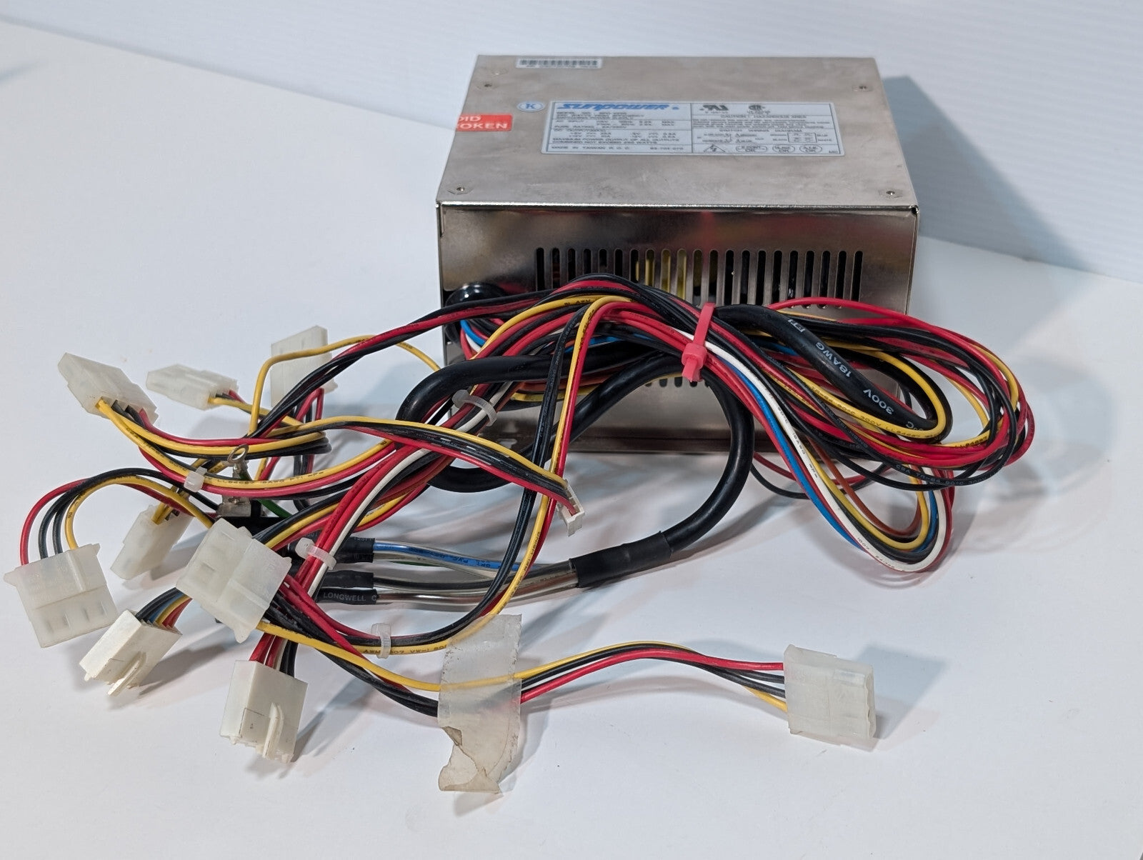 Sunpower SPQ-4250 High Efficiency Switching Power Supply, 250W, Marsh RP29423