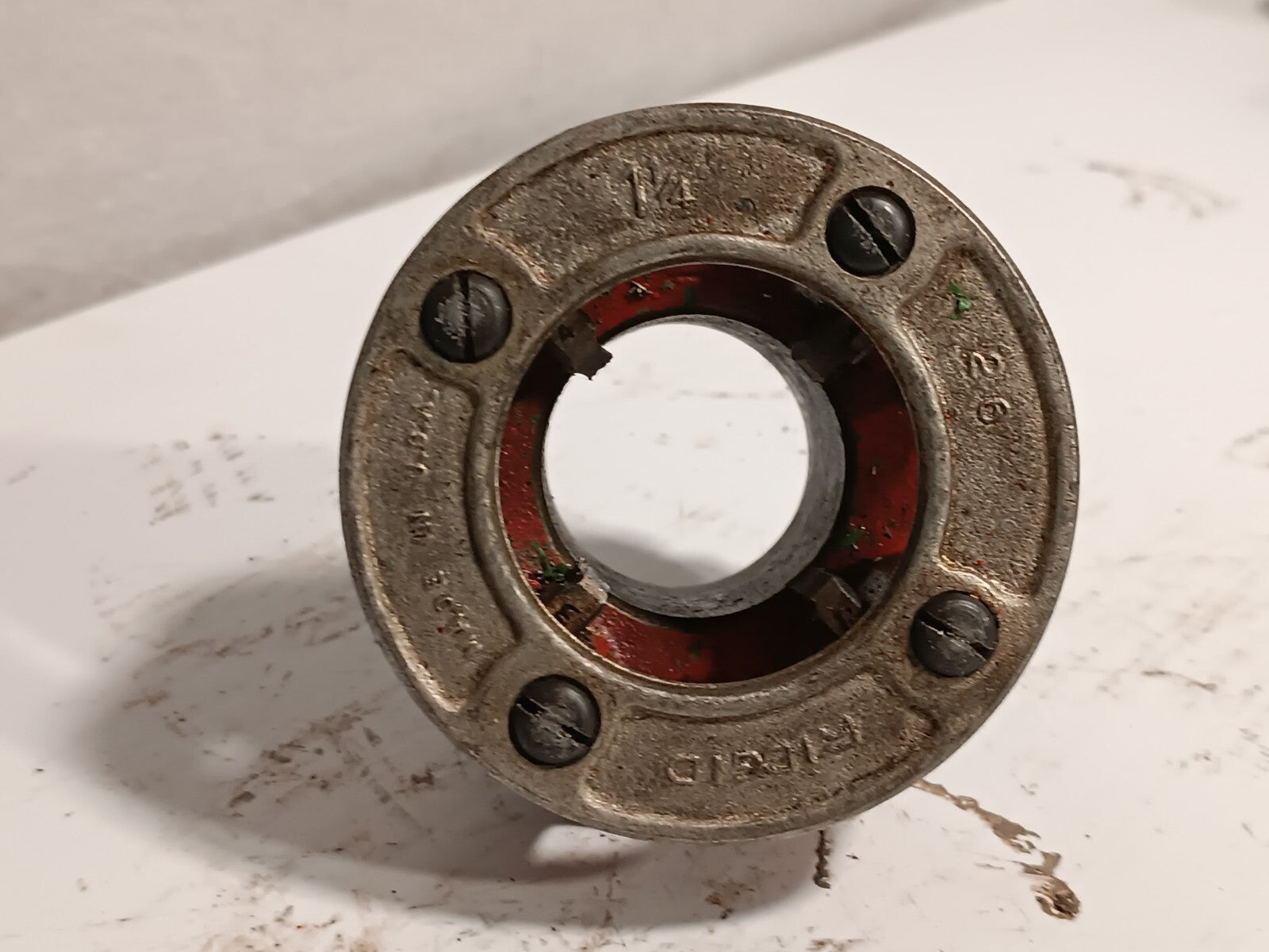 Toledo No. 12 1" Pipe Threader Head With Pipe Threader Die