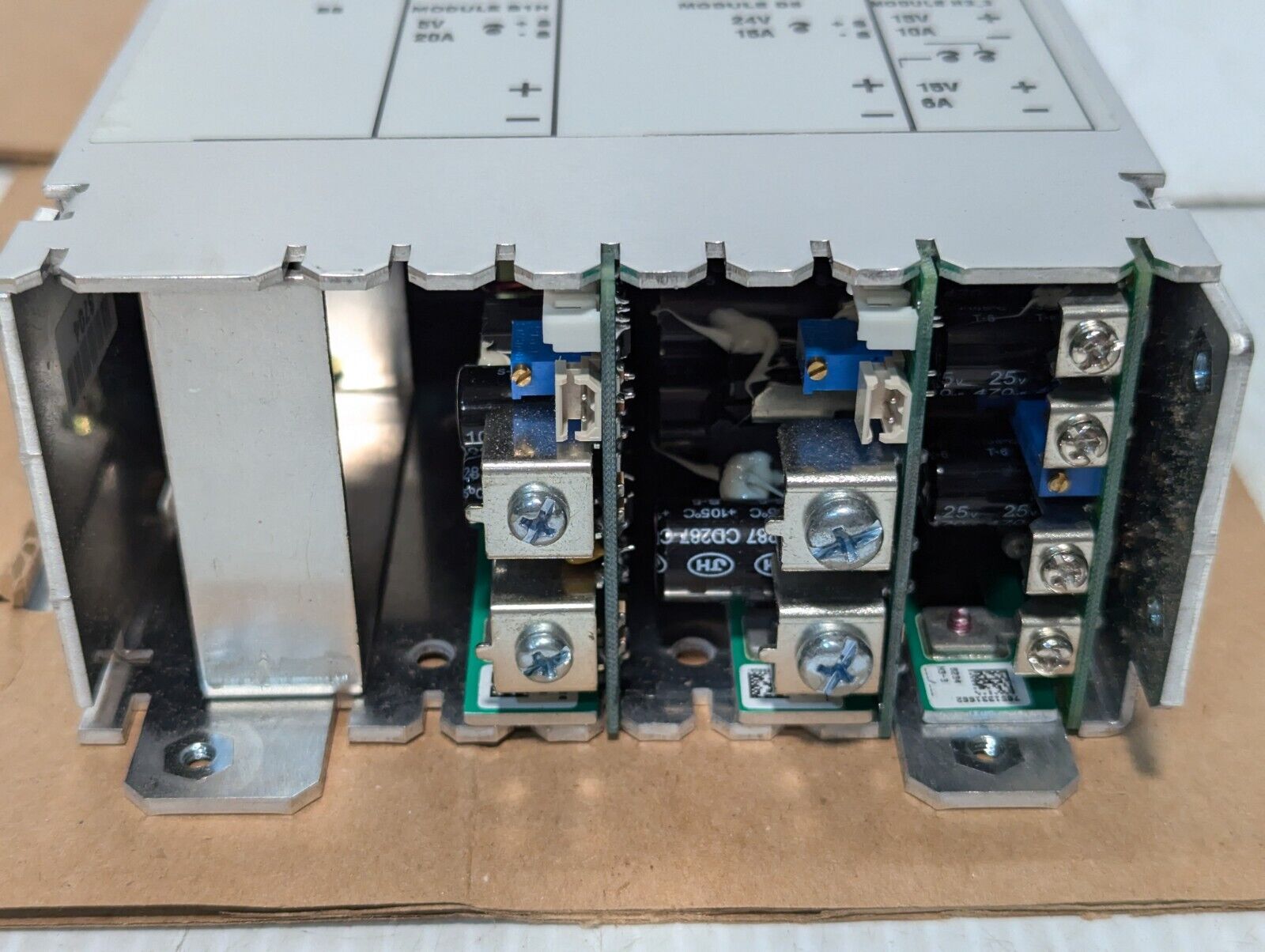 TDK-Lambda Vega 450 Multiple Output Modular Power Supply V4073XC-Free Ship+'Turn
