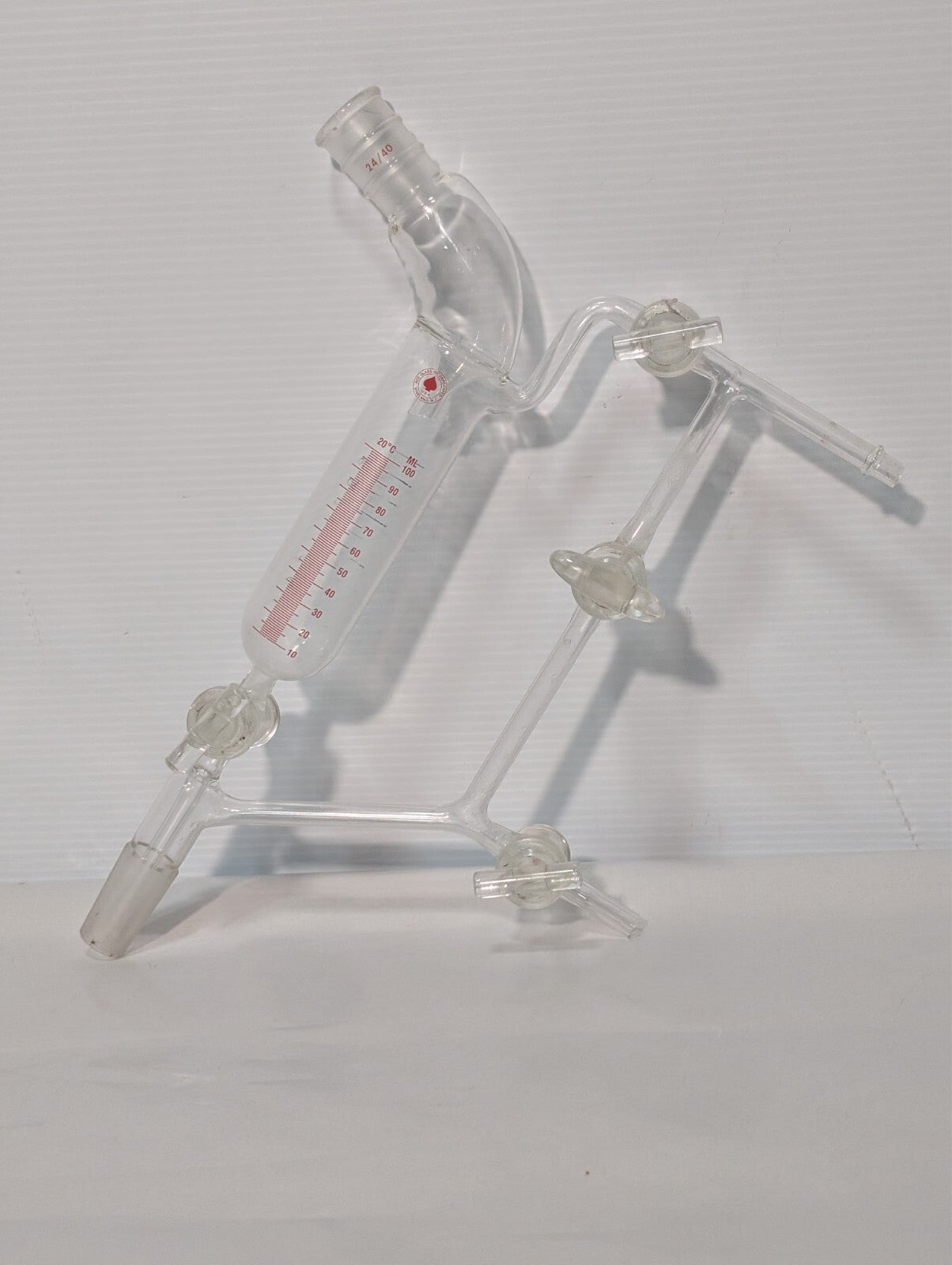 Ace Glass 100ml 20C Distilling Receiver Apparatus