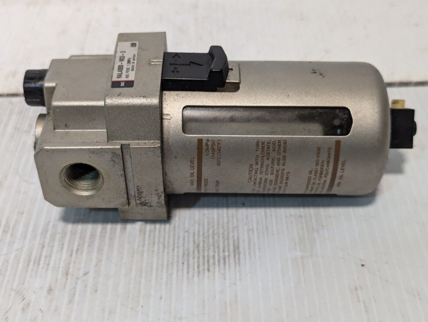 SMC NAL4000-N03-3 Pneumatic Air Line Lubricator, 3/8"npt - Free Shipping
