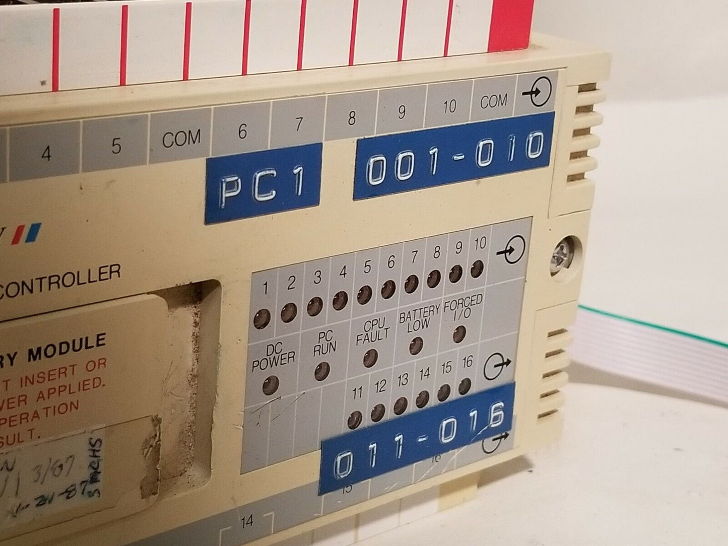 Allen-Bradley SLC 100 programmable controller, processor unit, cat. 1745-LP101