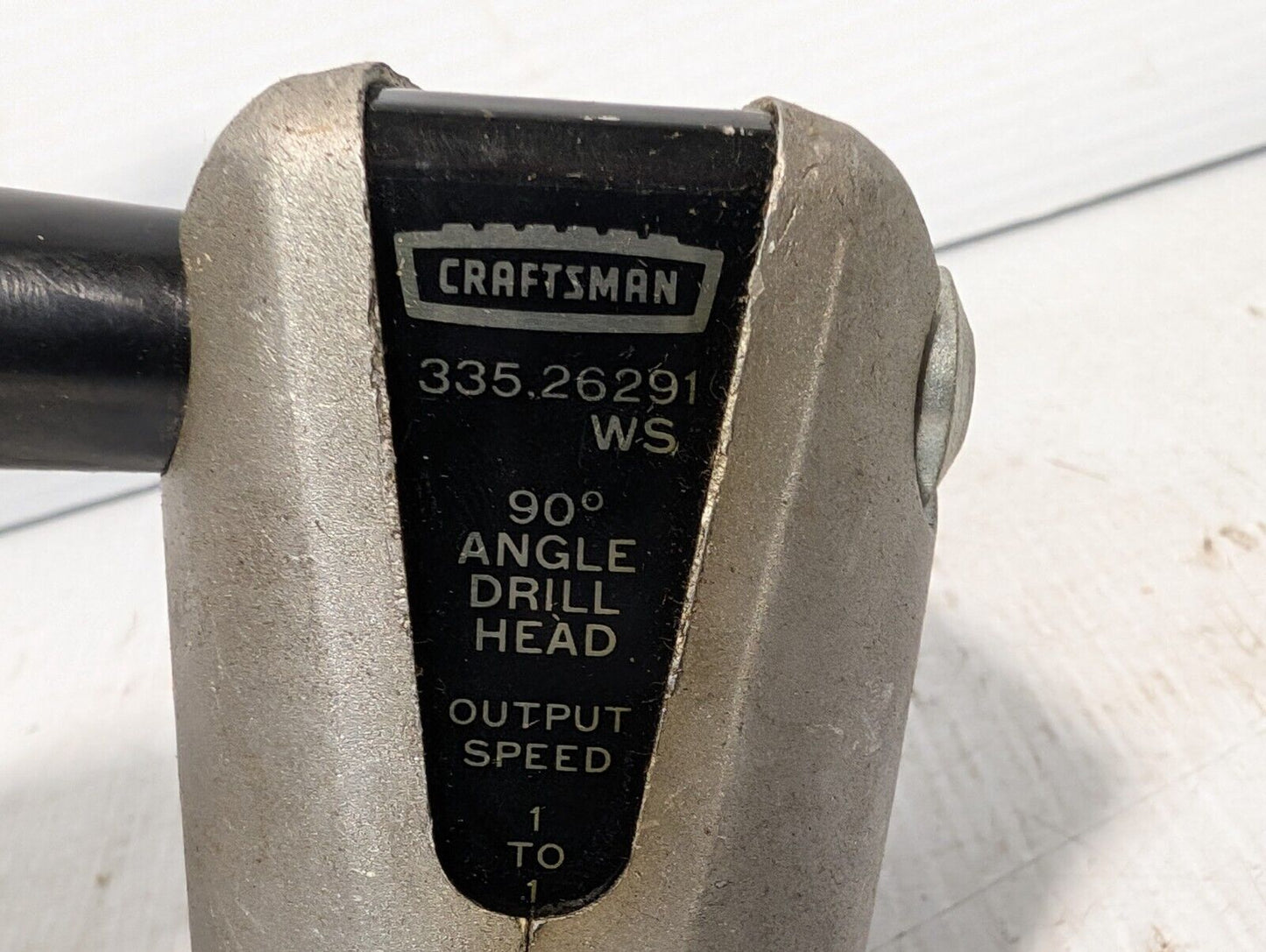 Vintage Sears Craftsman 26291 Angle Head Attachment - Free Shipping+Returns