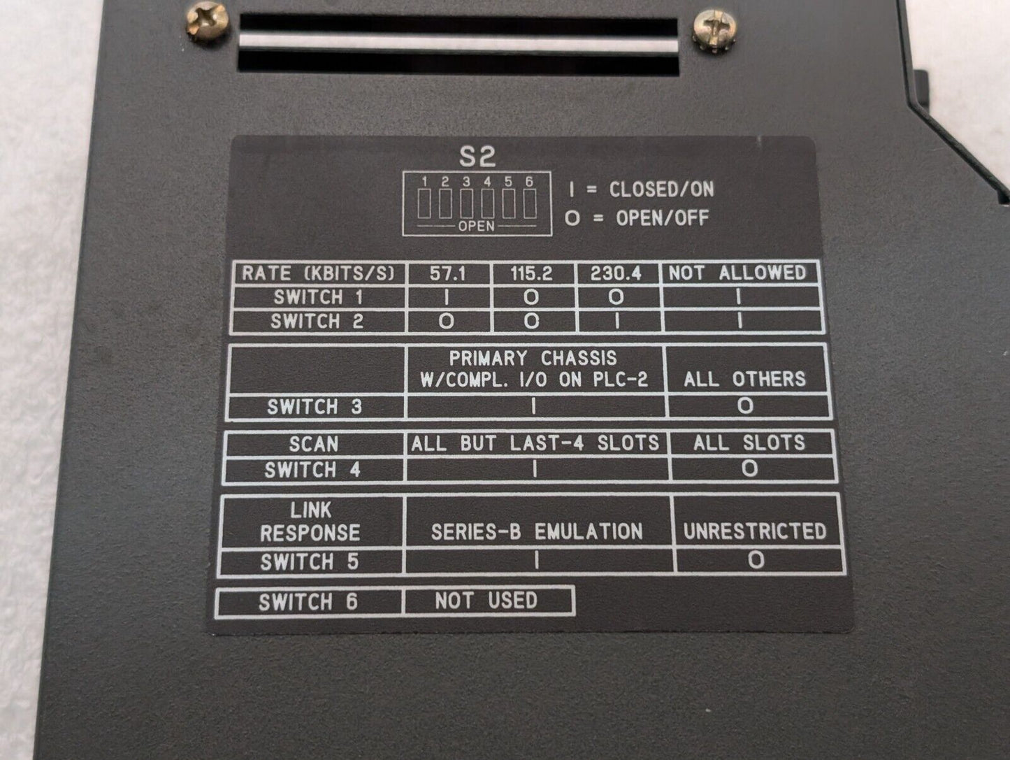 Allen Bradley 1771-ASB/D Remote Input / Output Adapter Module