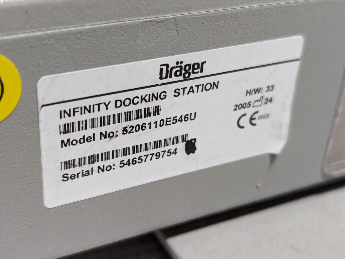 Drager 5206110E546U Infinity docking station