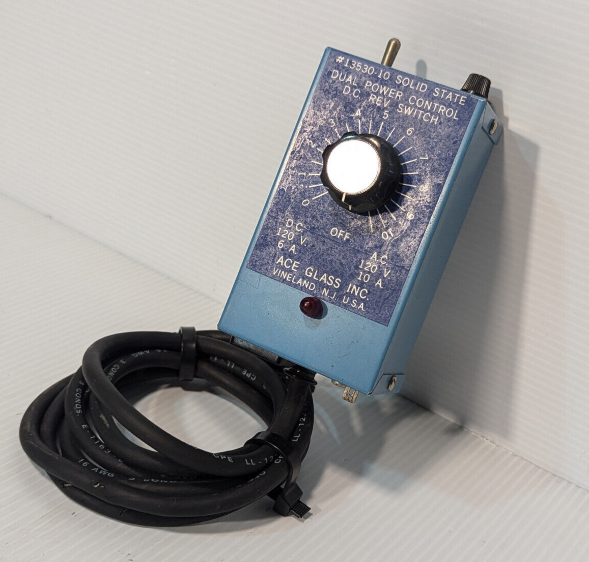 Ace Glass 13530-10 Solid State Dual Power Control D.C. Rev. Switch - Made in USA