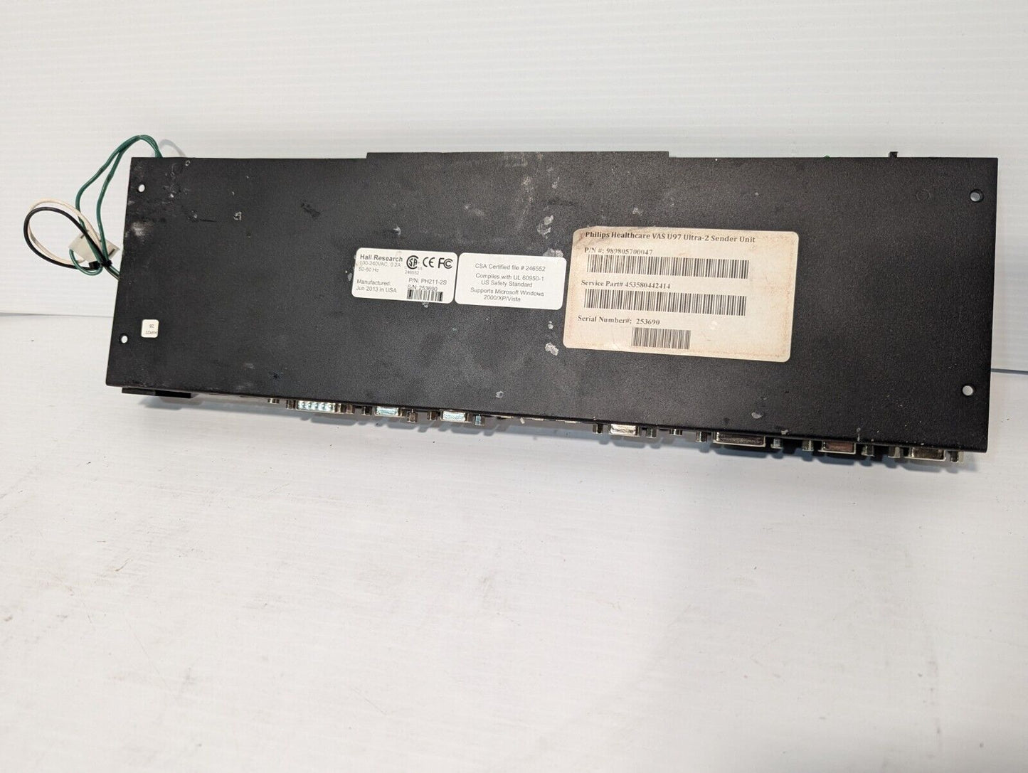 Hall Research PH211-2S Ultra-2 Sender, Philips Healthcare 989805700047, no cover