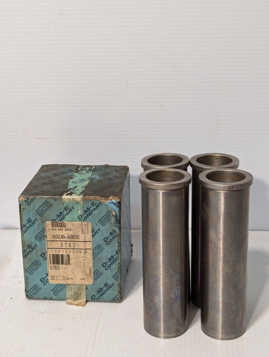 (1) DME 5760 1-1/4 I.D. -3/8 Steel Shoulder Step Bushing 1.250" to 1.283"