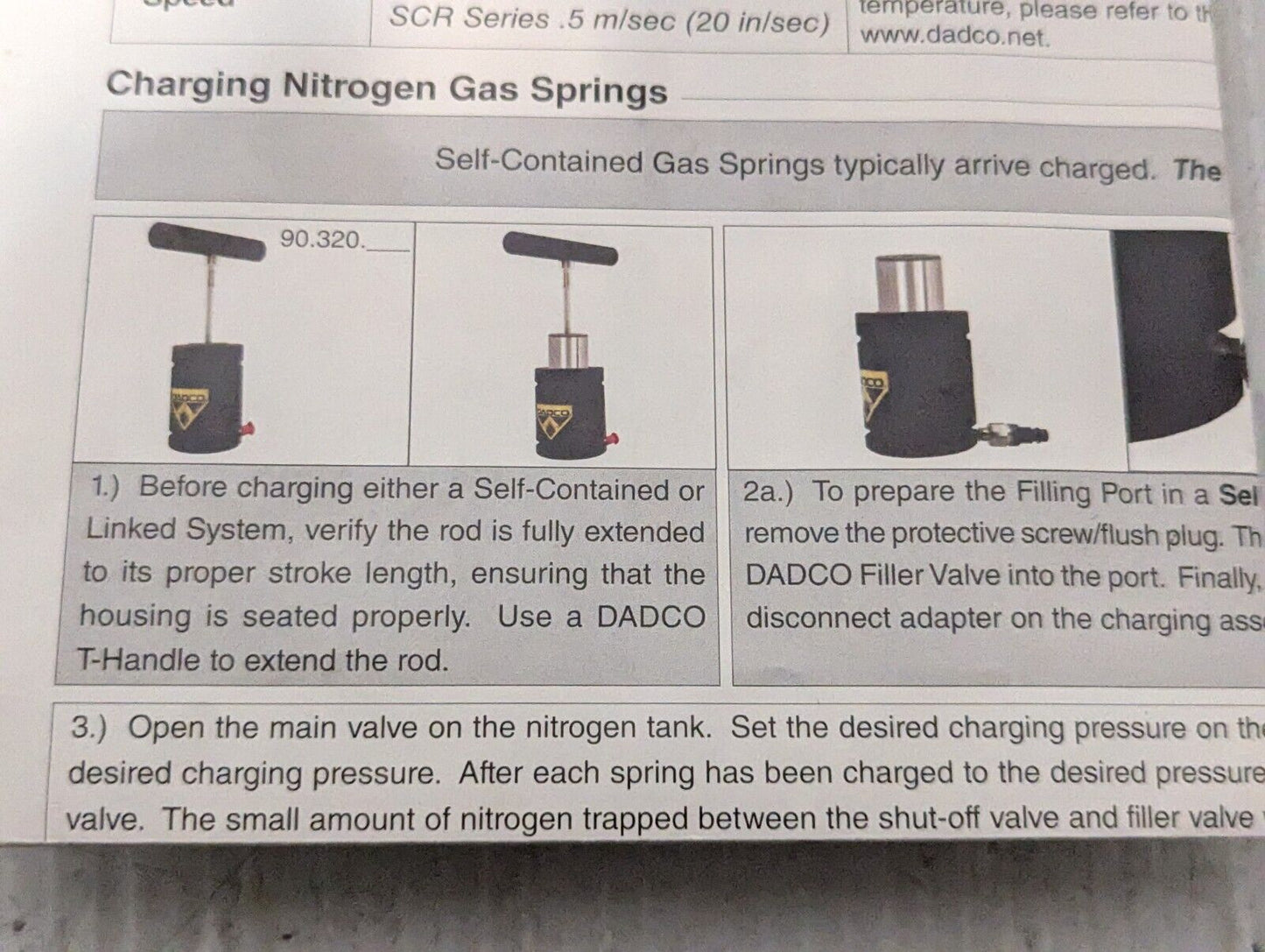 Dadco L.750.019.T0 Nitrogen Gas Spring - Free Shipping+Returns