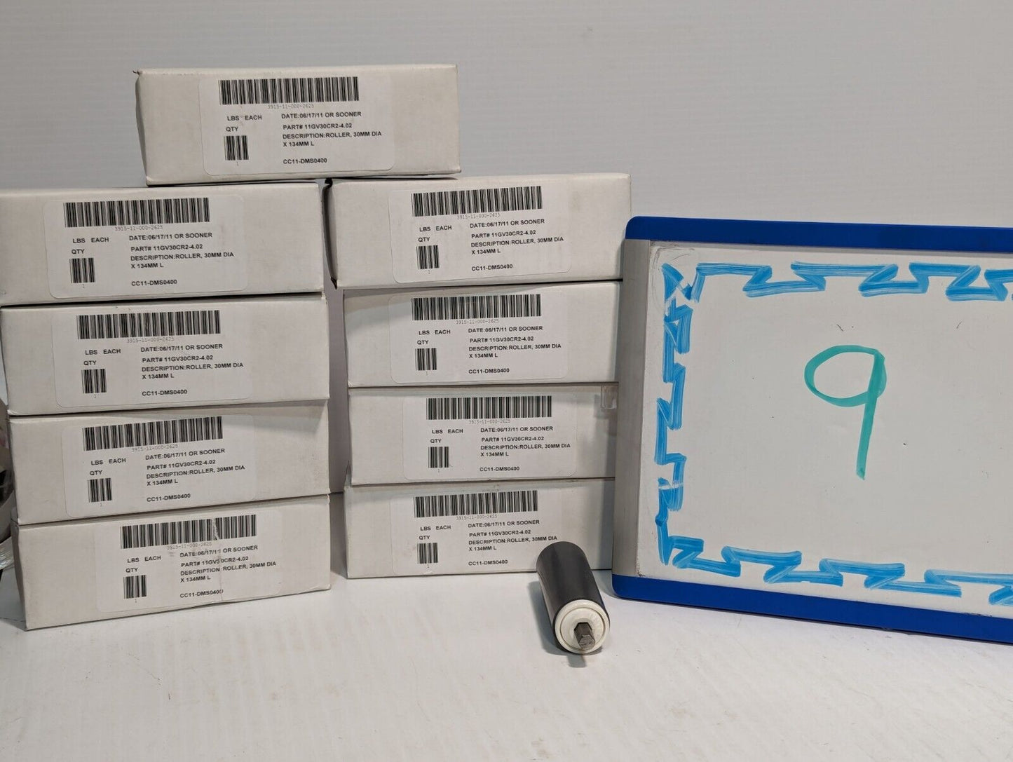 Interroll Roller Hex 30mm X 134mm or 4” 11GV30CR2-4.02 - Free Shipping