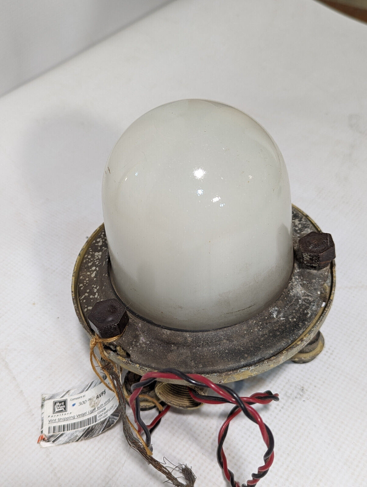 Vintage Maritime Authentic Shipping Vessel Light