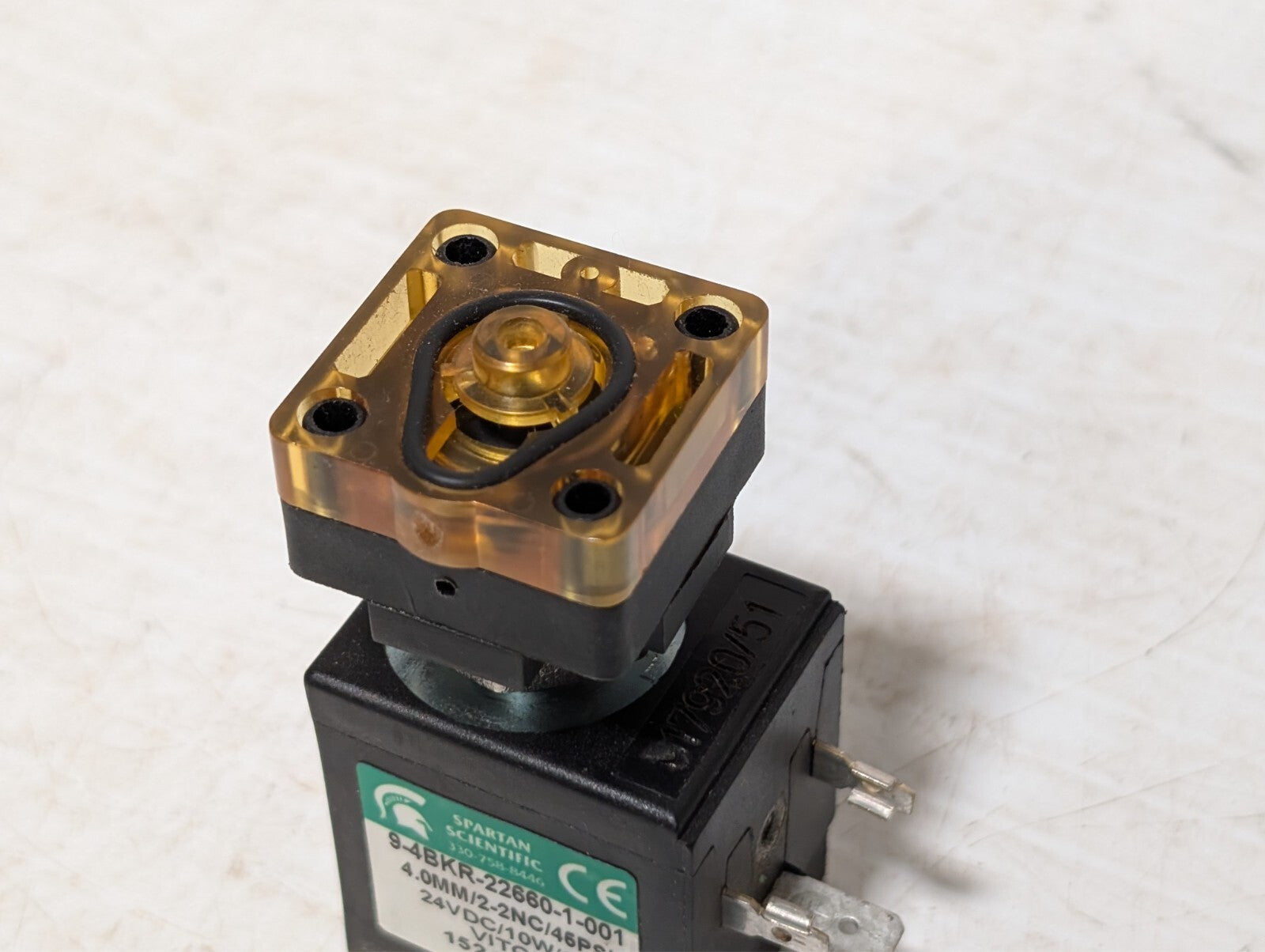 Spartan Scientific 9-4Bkr-22660-1-001 Solenoid Valve 24Vdc