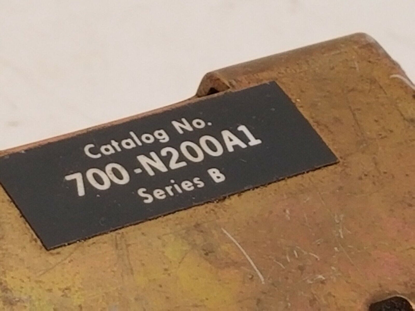 Allen Bradley 700-N200A1 Relay with 700-NT Timing Relay, 110/120VAC coil