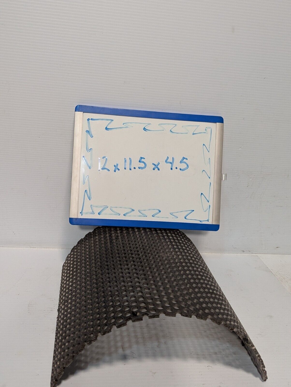 Granulator Metal Grinder Screen 12"x11.5"x4.5" - Free Shipping+Returns