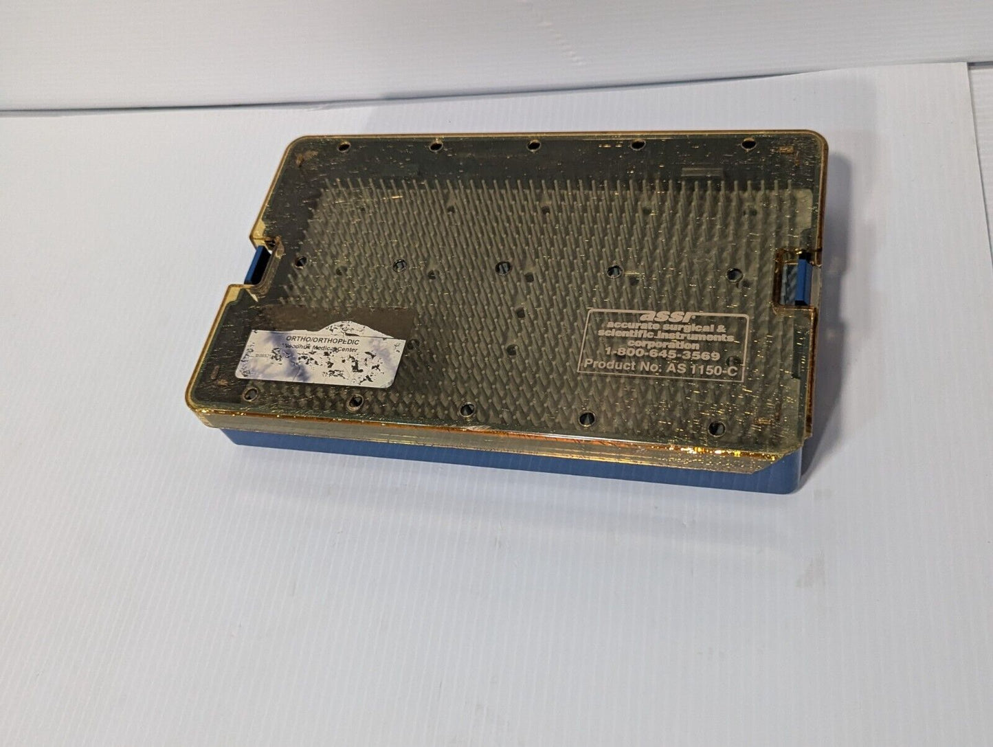 ASSI AS1150-C See Thru Instrument Case, 10"x6"x1.5", Base, Lid and 1 Mat