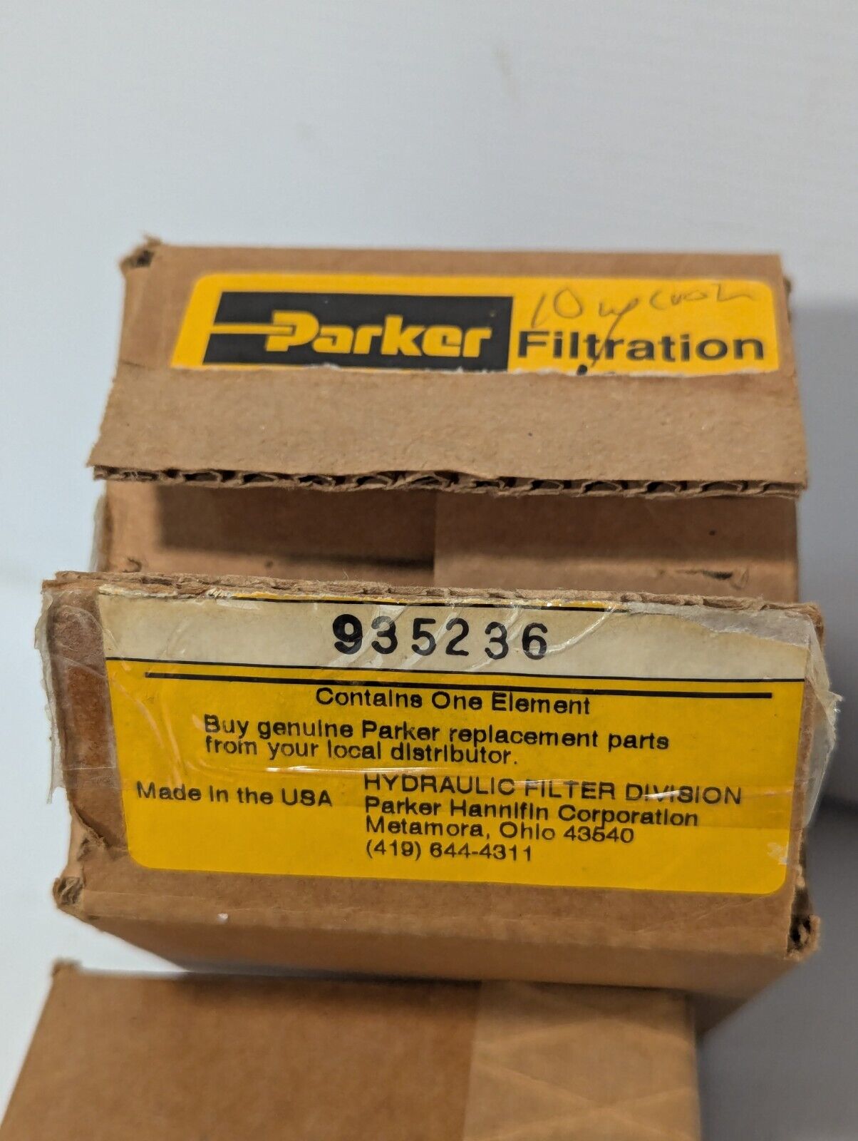 Parker 935236 hydraulic filter element, in original box - Free Shipping