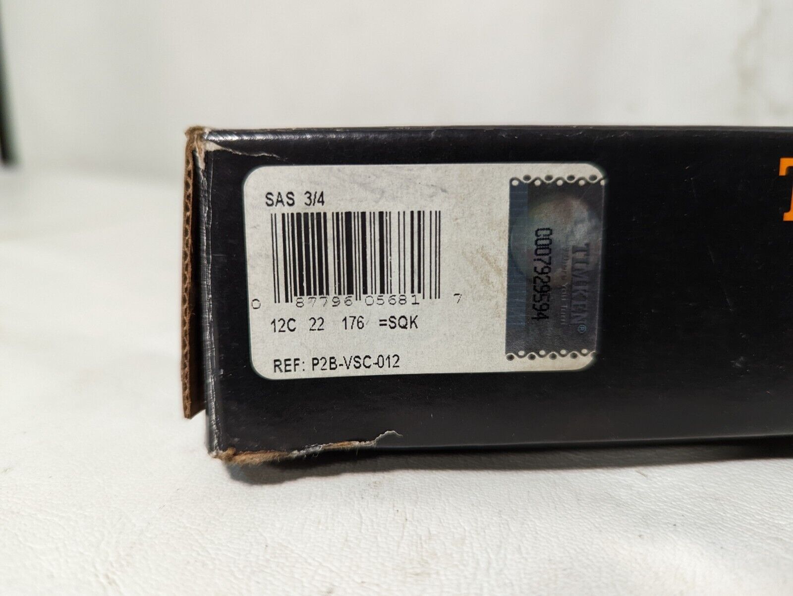 Timken SAS 3/4, Pillow Block Ball Bearing Unit - Two-Bolt Base, 3/4 in Bore