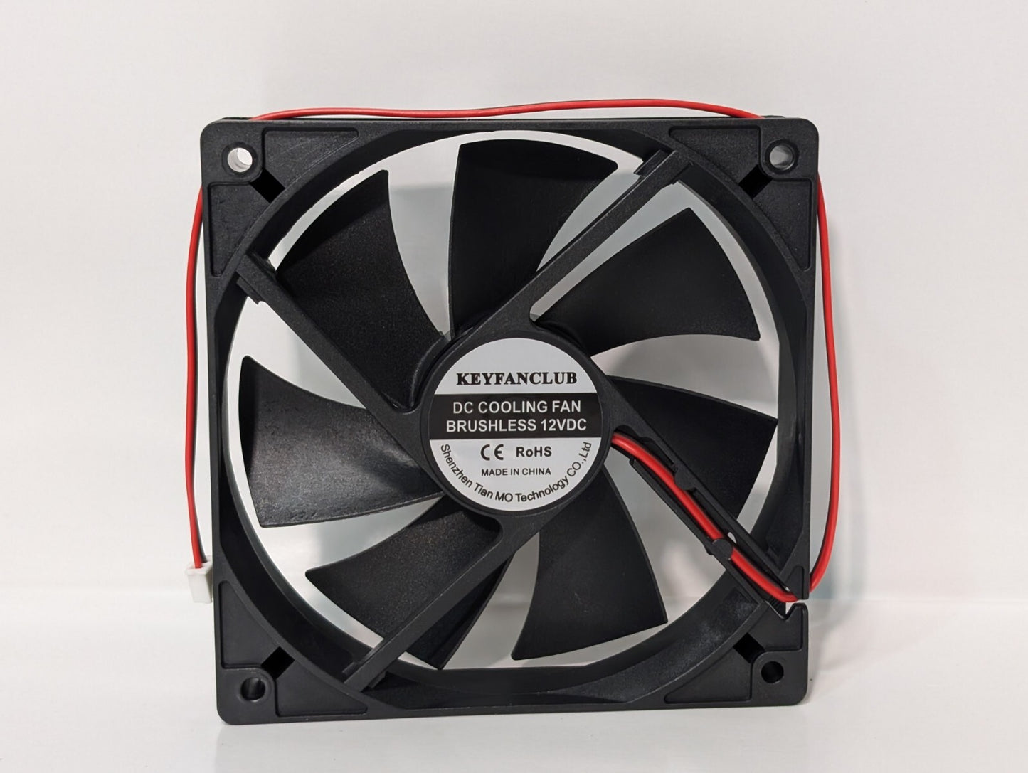 4) KEYFANCLUB 120mm PWM Fan 12v 4-PIN PC Computer Case Cooling Fan Dual 1500RPM