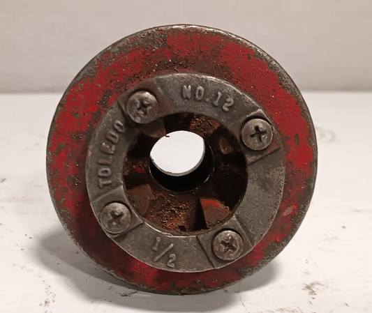 Toledo No. 12 1/2" Pipe Threader Head