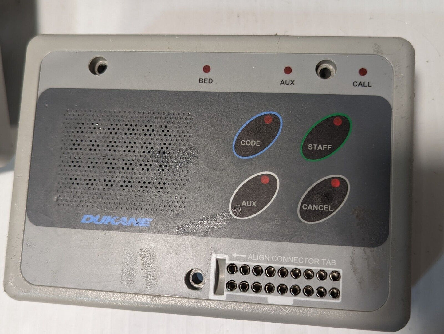 Dukane Communications 4A2481B Single Nurse Call Patient Station Speaker for 854N