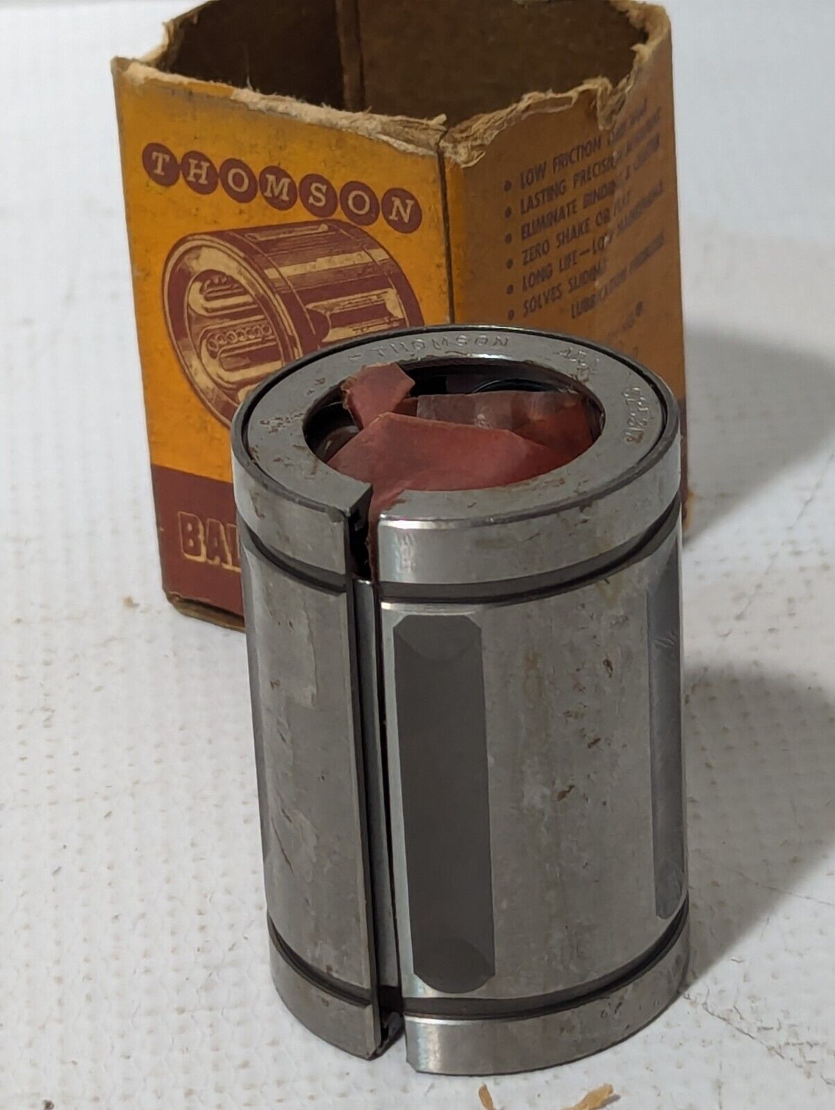 Thomson A162536, Precision Ball Bushing Bearing, 1" Bore - Free Shipping