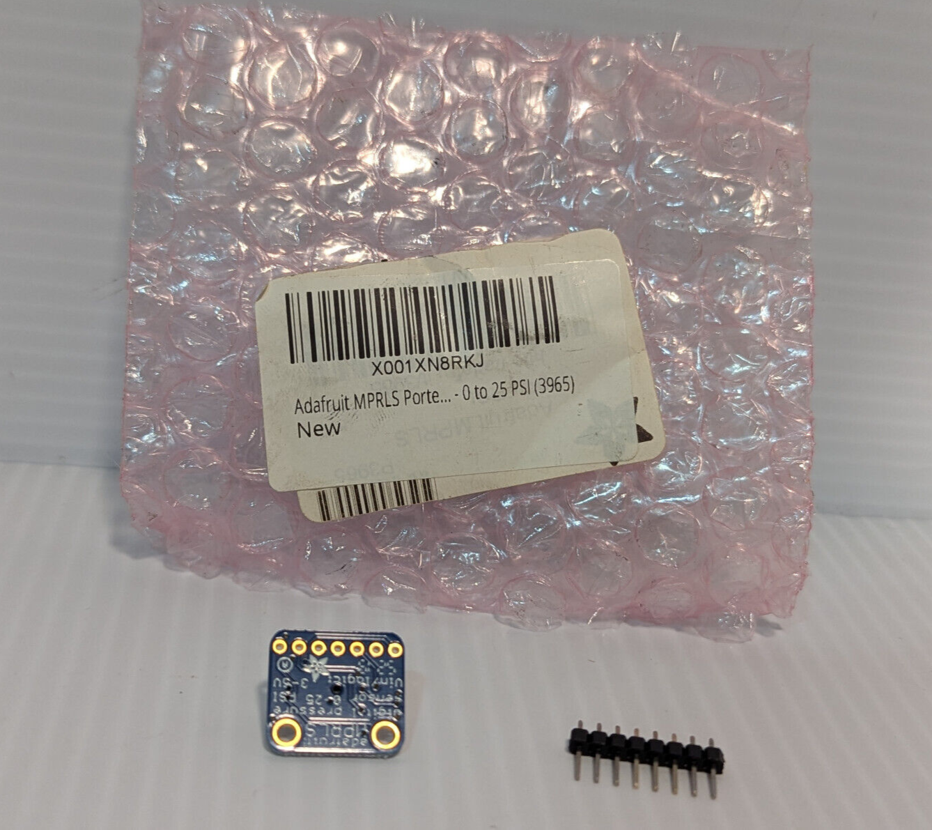 Adafruit! MPRLS Digital Ported Berometric Pressure Sensor 0-25 PSI, 3-5 V