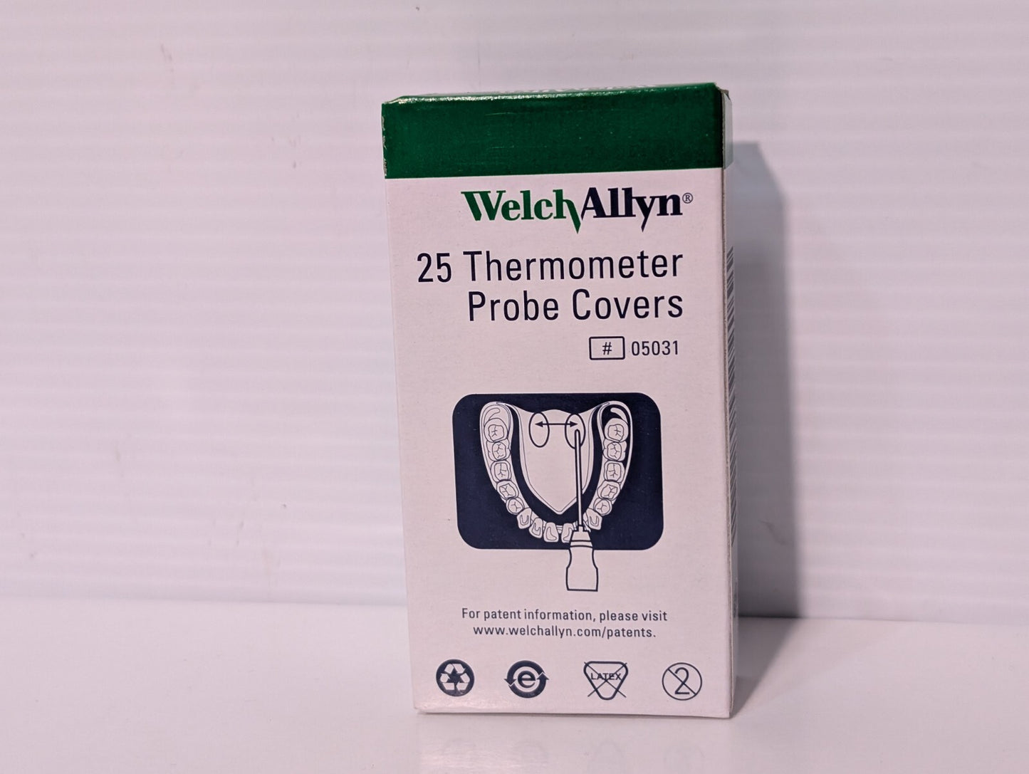 3 Boxes 05031 Welch Allyn \ Baxter Probe Covers for SureTemp Thermometers