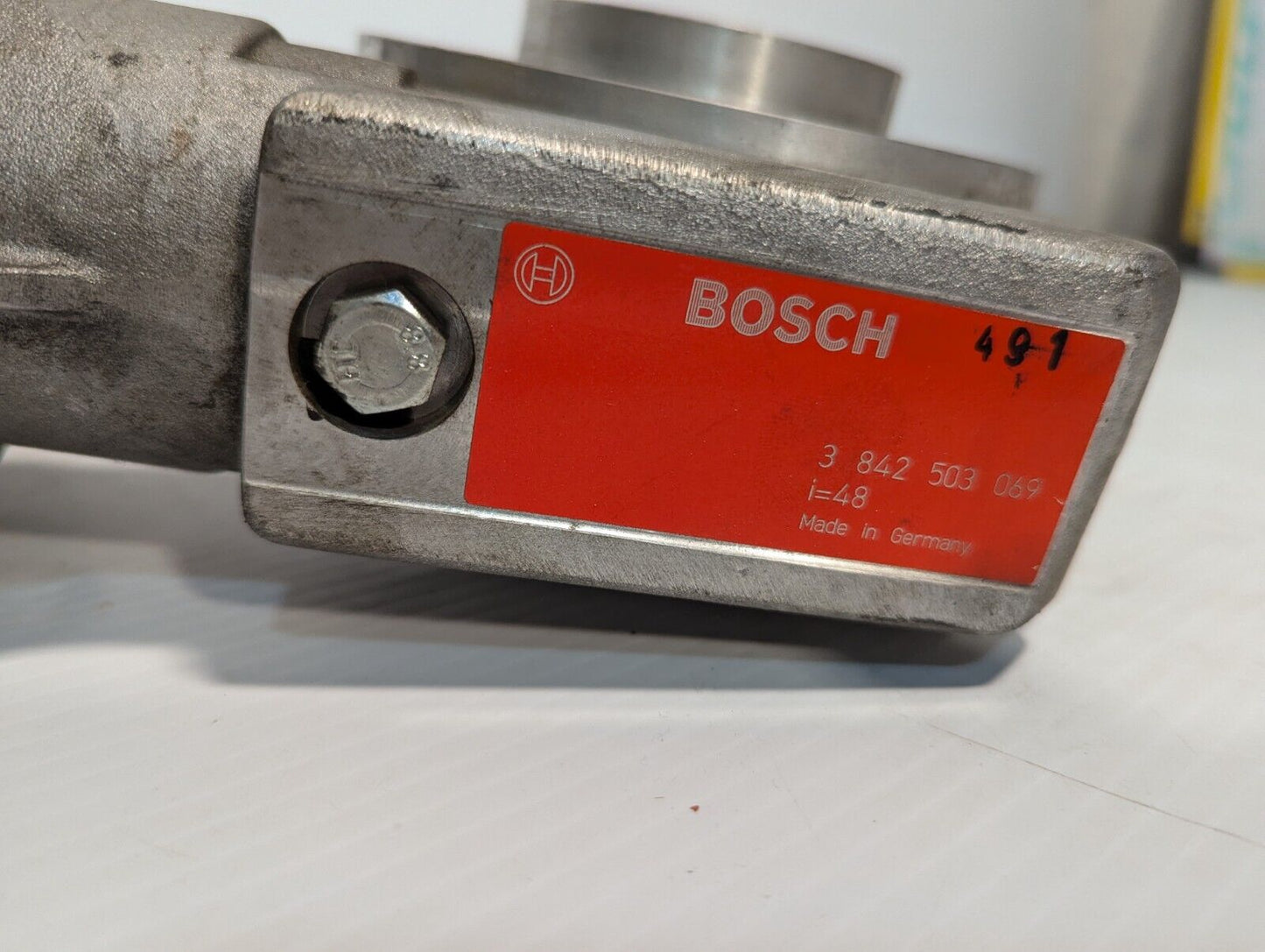Rexroth 3842503590 motor, 230/400/254/460VAC, 1360/1650RPM with Bosch 3842503069