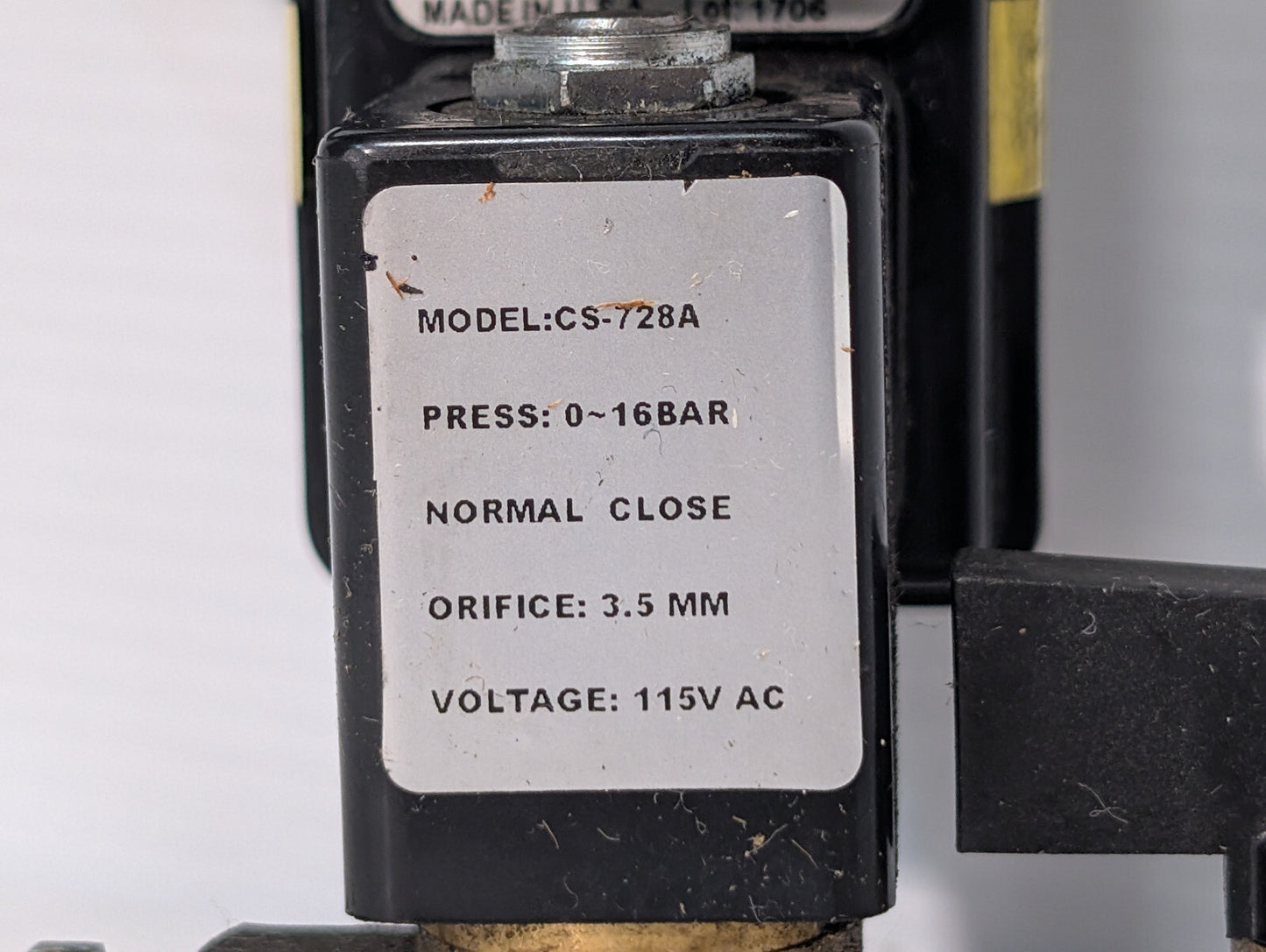 Van Air Systems EDV-115 Terminator Drain Valve, CS-728A, 39-10507, Made in USA
