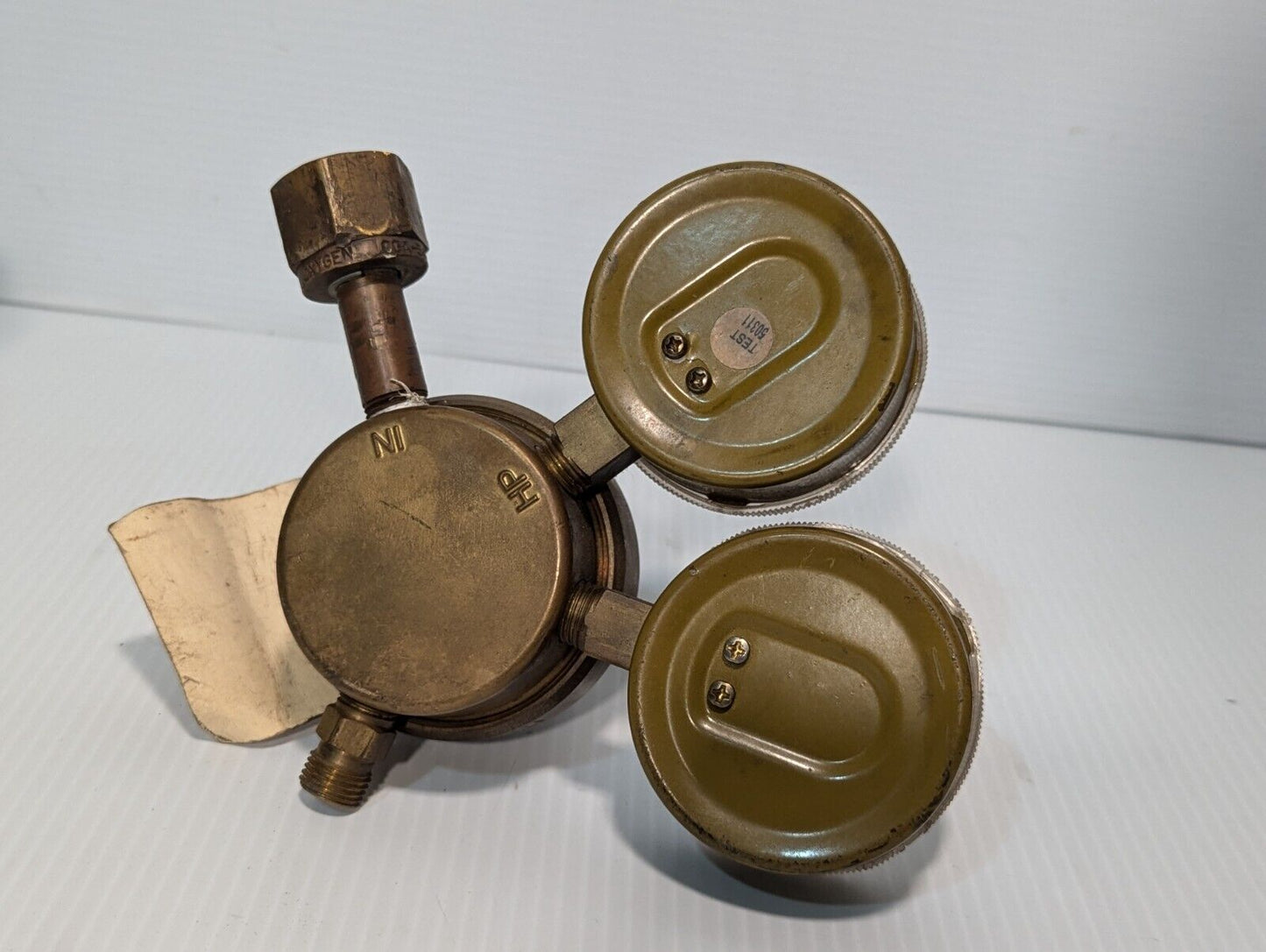 Weldmark 350-125-540-06 3000PSI Oxygen Gas Regulator -Free Shipping-
