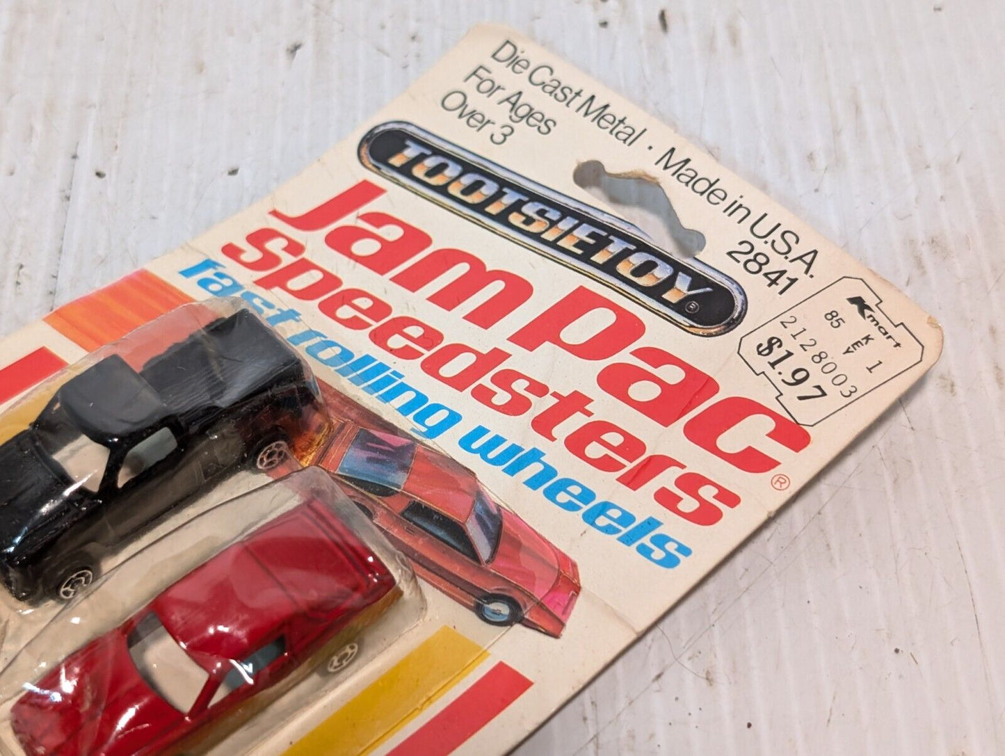 TootsieToy 2841 JamPac Speedsters Fast Rolling Wheels in original box