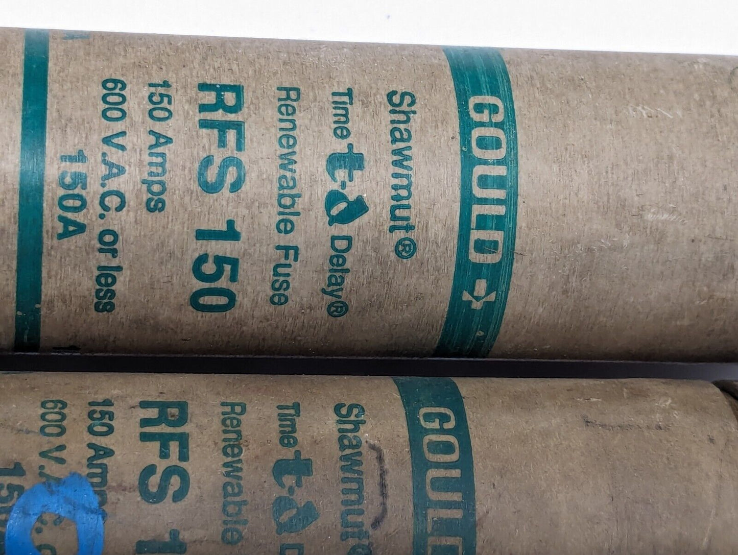 Gould Shawmut RFS150, Buss RES150 renewable 150A fuses