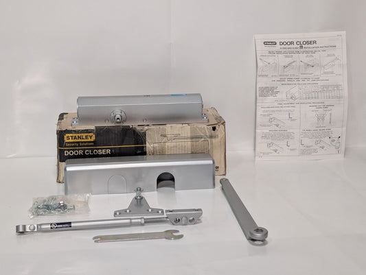 Stanley D-3551 Commercial Hardware Door Closer with Aluminum Finish DA Model