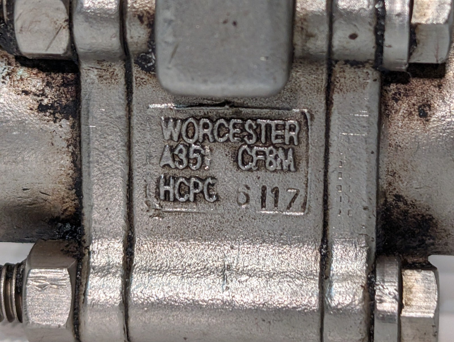 Worcester A351-CF8M Stainless Ball Valve, 3/4" NPT (w\o our adapters), Flowserve