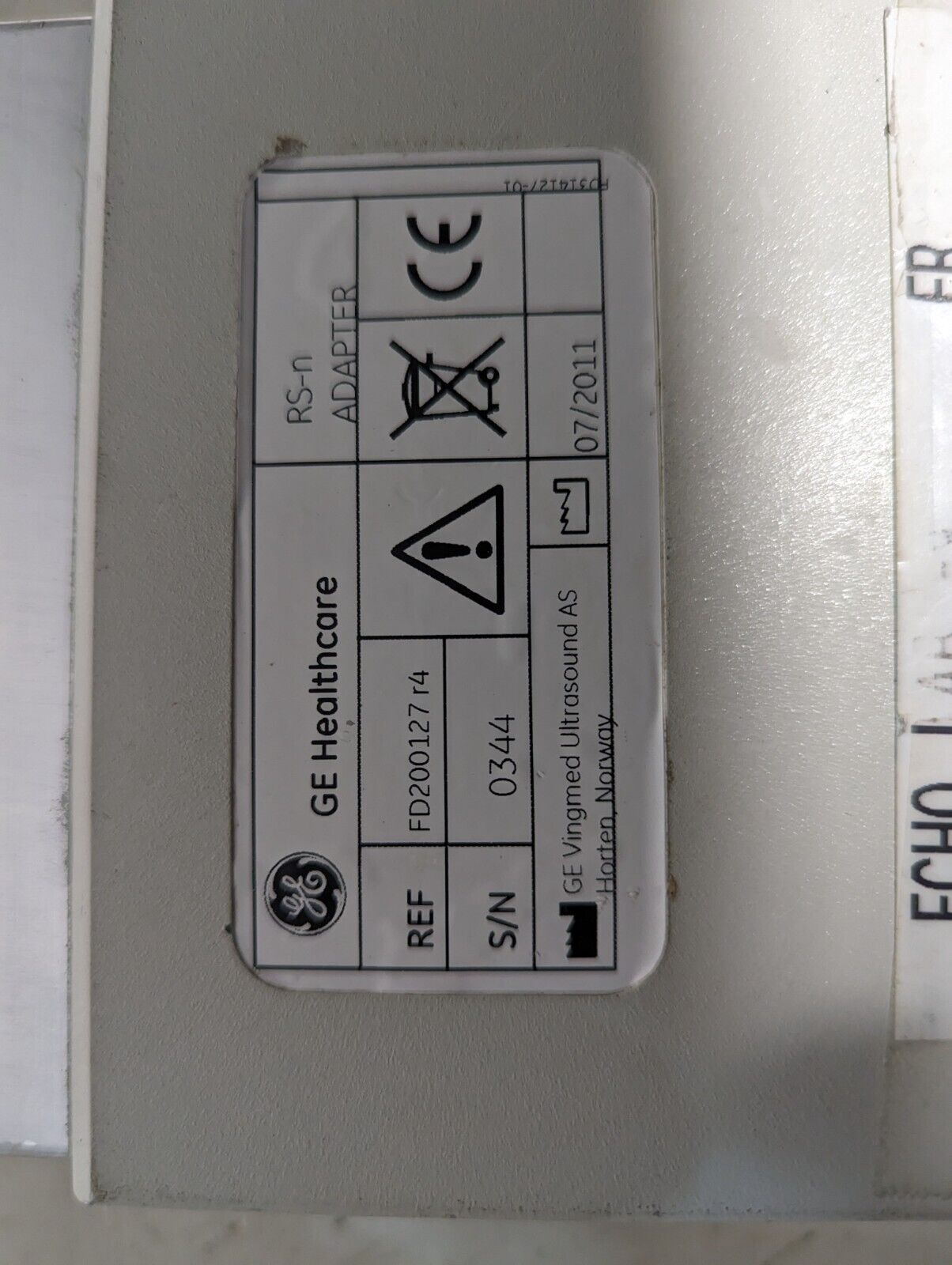 GE FD200127 r4 RS-n adapter